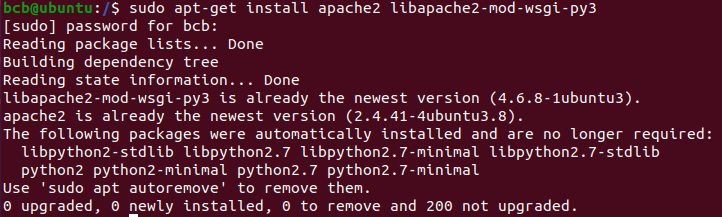 Установка необходимых библиотек